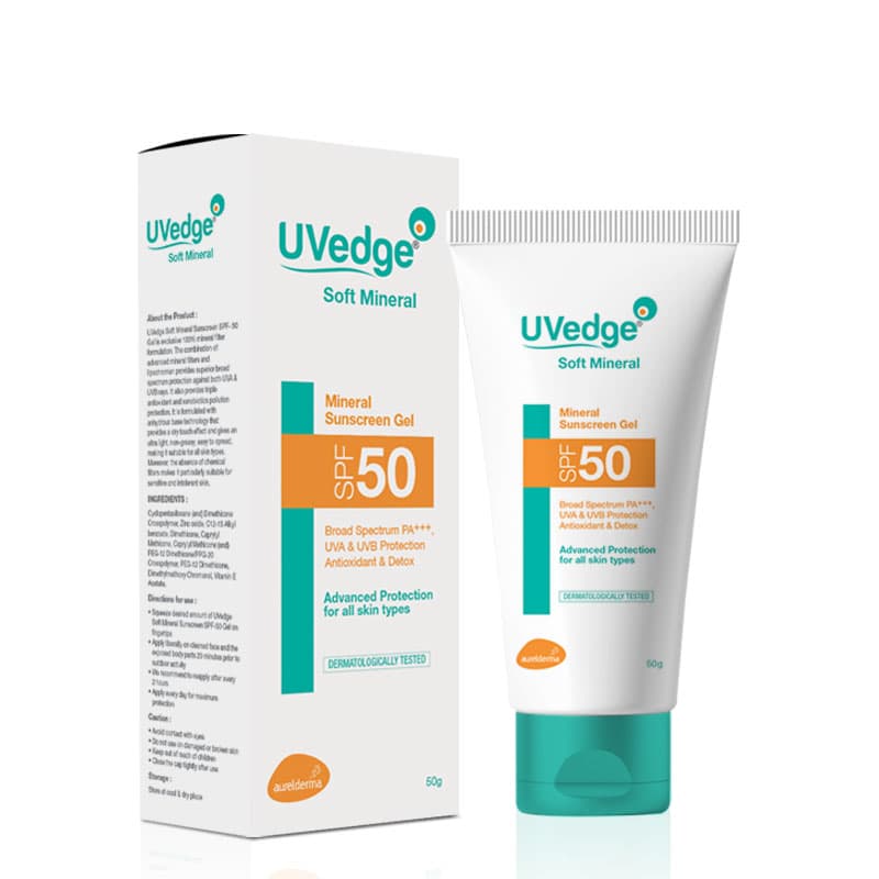 UVedge SPF 50 Mineral Sunscreen Gel